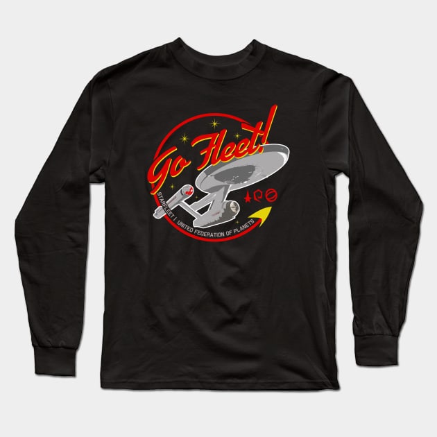 Go Fleet TOS Long Sleeve T-Shirt by PopCultureShirts